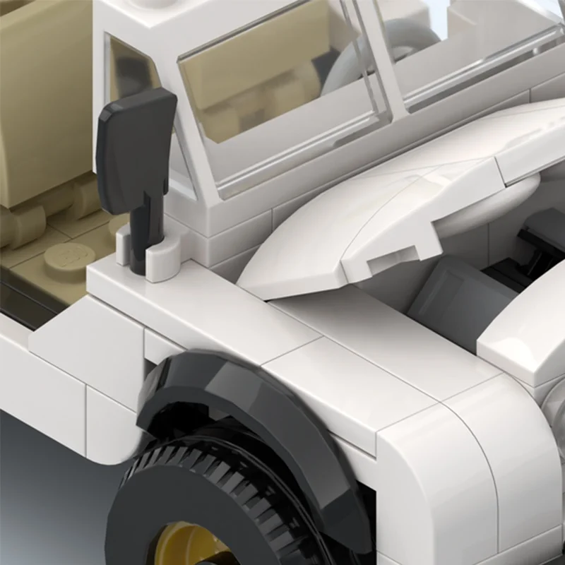 202 Piezas MOC Jeep CJ 7 Daisy - Kids Toys Jeep reseña y precio