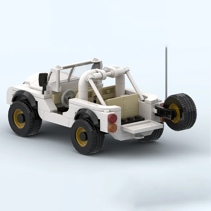 202 Piezas MOC Jeep CJ 7 Daisy - Kids Toys Jeep reseña y precio