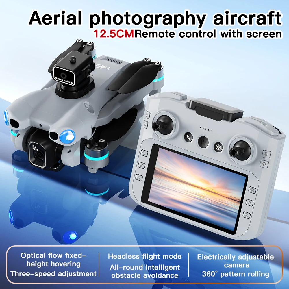 Dron AE5 Pro 8K HD con Pantall - Kids Toys Helicopter reseña y precio
