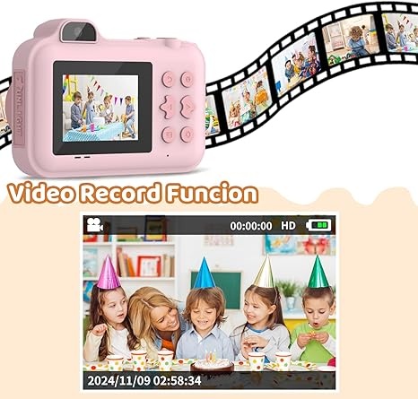 Cámara para niños, cámara de i - Kids Toys Videos reseña y precio