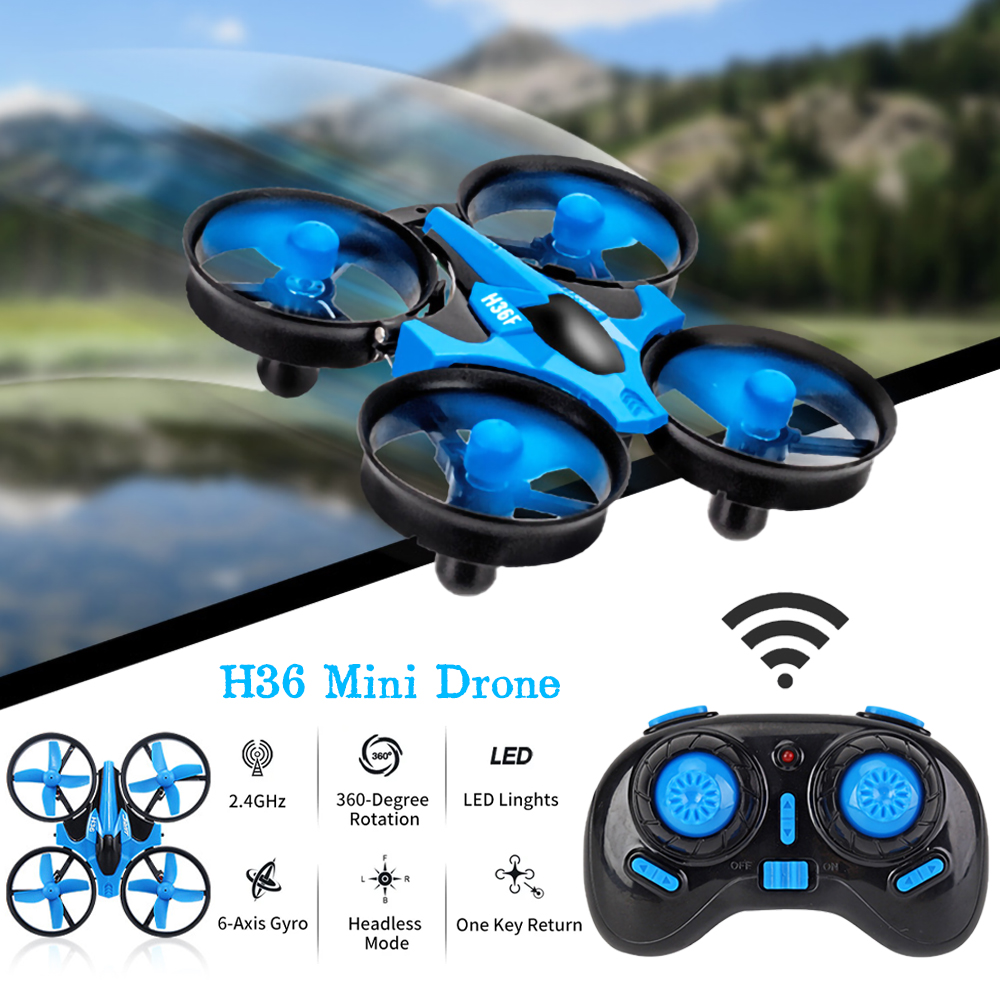 JJRC H36 Mini Rc Drone 4 canal - Kids Toys Helicopter reseña y precio