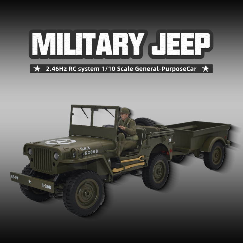 JJRC C8815 Coche RC 1941 JEEP  - Kids Toys Jeep reseña y precio