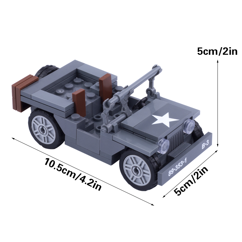 Bloques de construcción MOC WW - Kids Toys Jeep reseña y precio