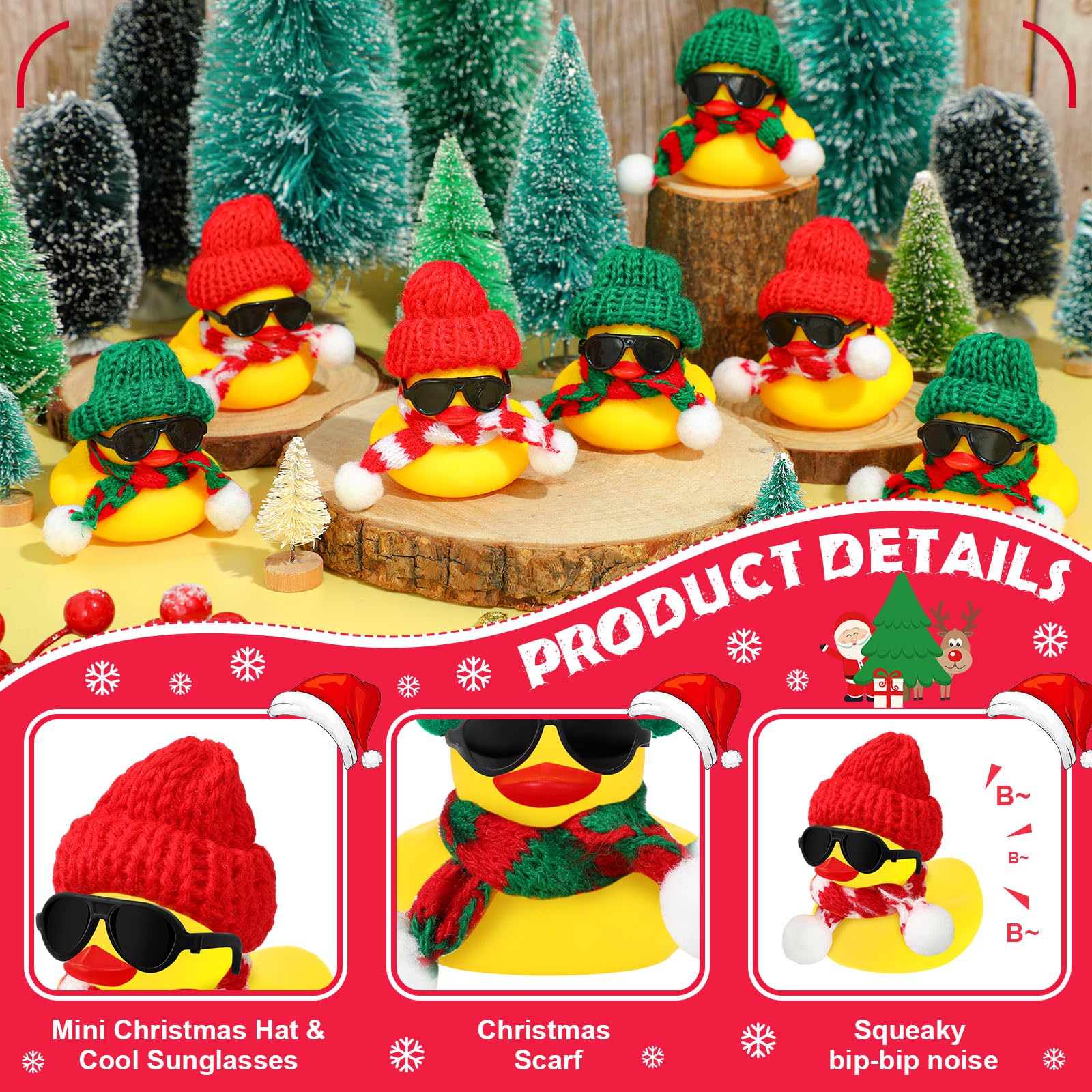 Juego de 12/24/48 patos de gom - Kids Toys Jeep reseña y precio