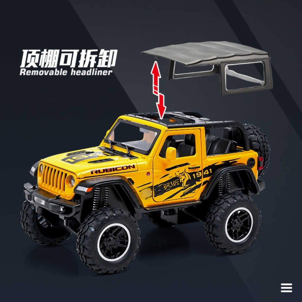 Modelo a Escala 1:24 de Jeep c - Kids Toys Jeep reseña y precio