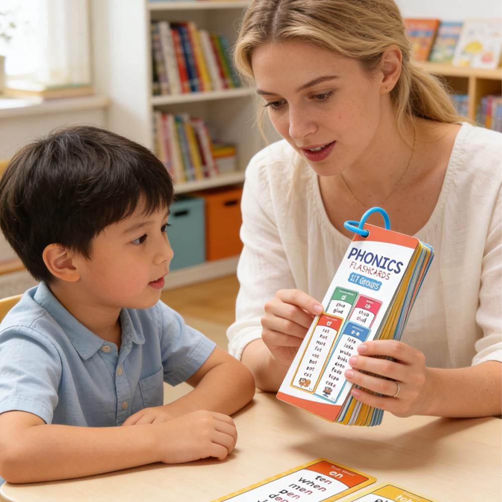 117 tarjetas de fonética para  - Educational Flash Card reseña y precio