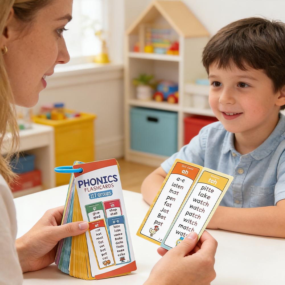 117 tarjetas de fonética para  - Educational Flash Card reseña y precio