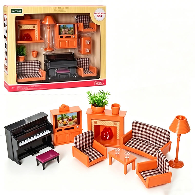 Juego de muebles para casa de  - Dollhouse Furniture Set reseña y precio