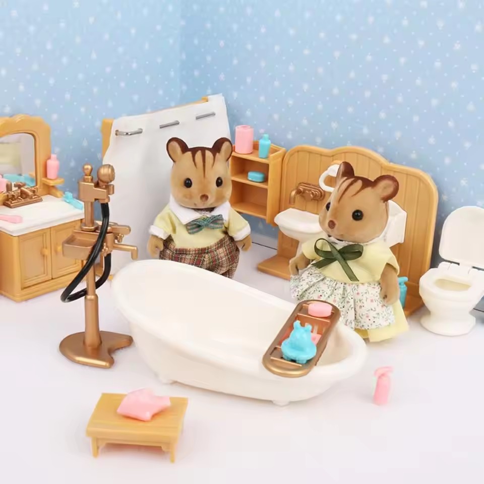 Juego de muebles para casa de  - Dollhouse Furniture Set reseña y precio