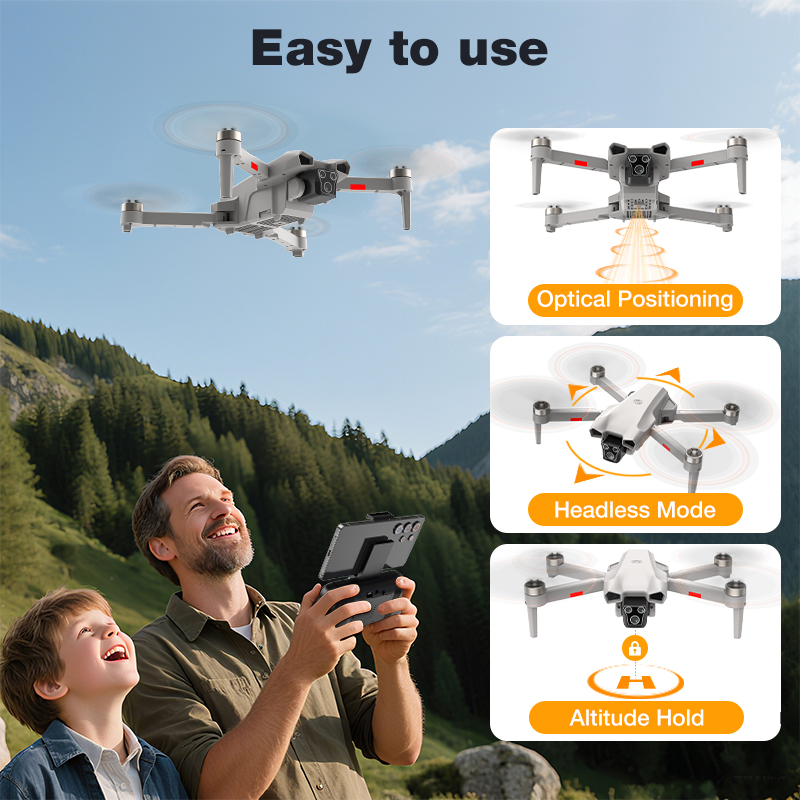 NUEVO Dron L017 Pro con Motor  - Kids Toys Helicopter reseña y precio