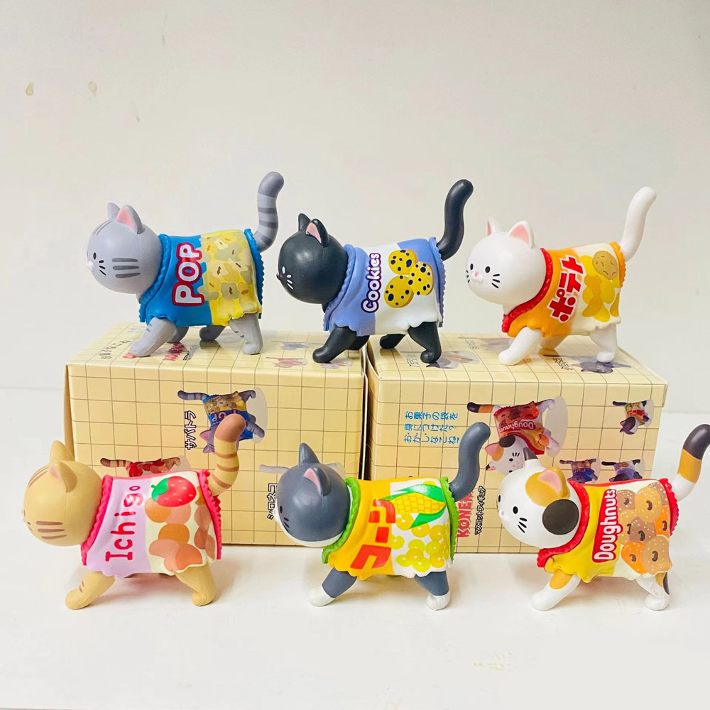 Caja ciega con temática de gat - Kids Toys Packaging reseña y precio