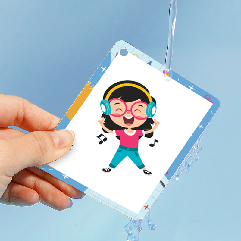 Tarjeta Q & A en inglés para p - Educational Flash Card reseña y precio