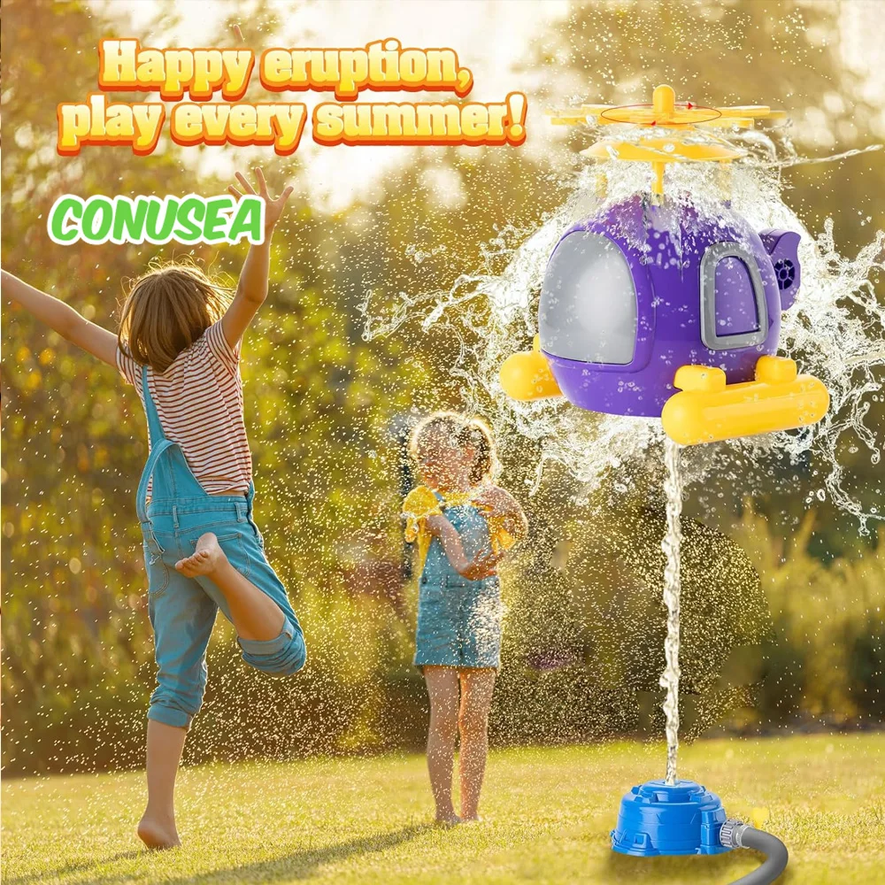 Aspersor de helicóptero, jugue - Kids Yard Toys reseña y precio