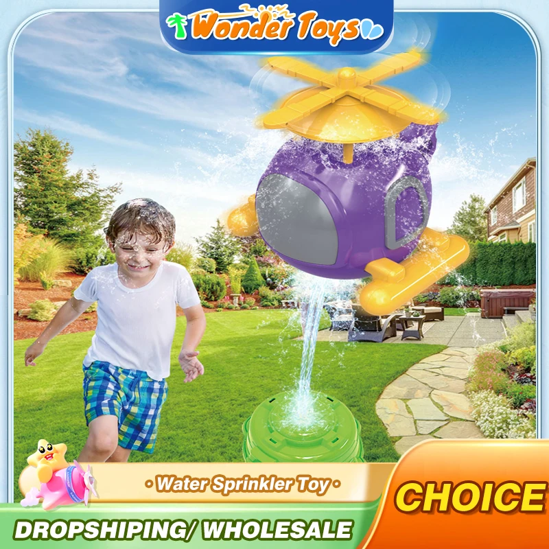 Aspersor de helicóptero, jugue - Kids Yard Toys reseña y precio